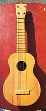 Kamaka Ukulele Hawaiian Koa Gold Label Vintage