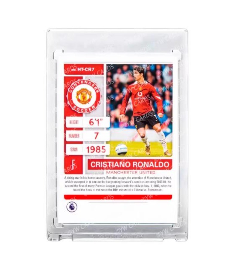 National Treasures Logoman Cristiano Ronaldo Autographs Signed Jersey Star Card view 2