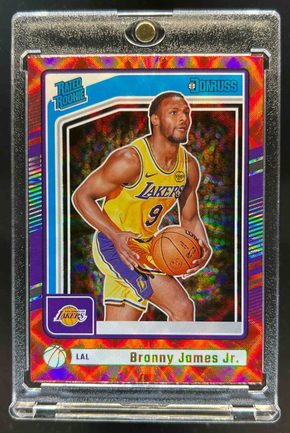 2024-25 Donruss Bronny James Jr. International Rated Rookie #243 Lakers