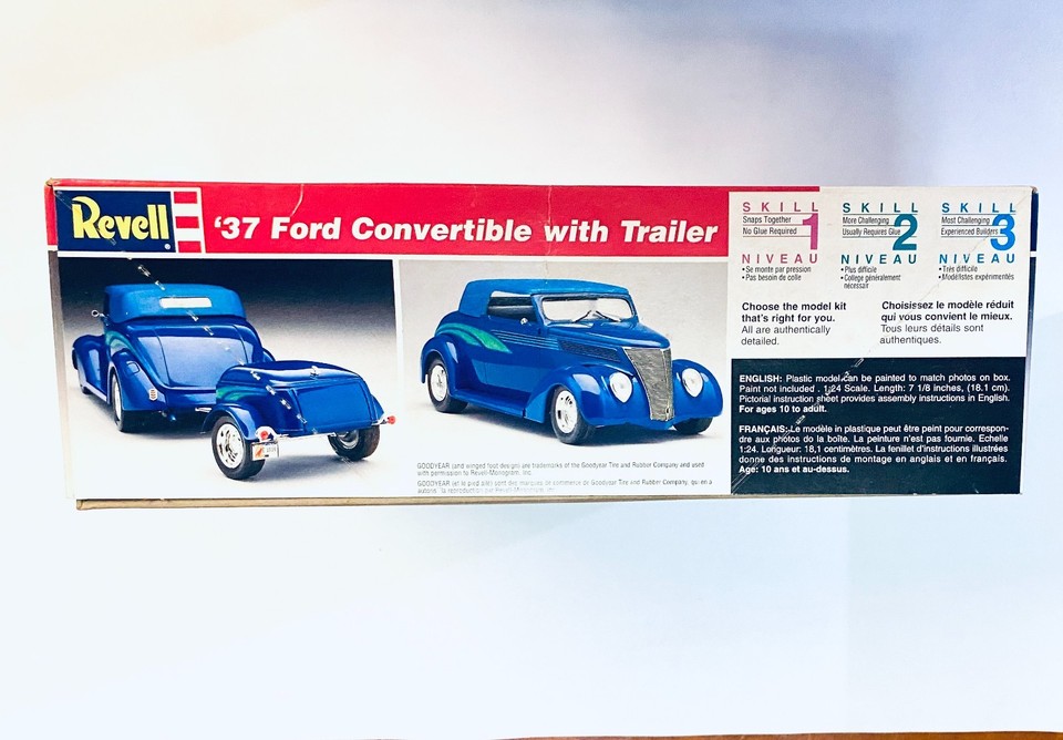 37 Ford Convertible with Trailer Bausatz von Revell (Neu und originalverpackt) in Ebnat-Kappel