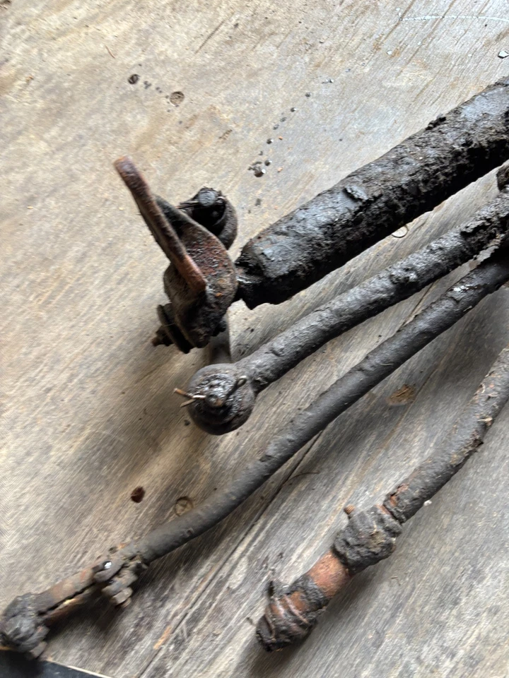 1958 1959 1960 58 59 60 Ford Thunderbird Galaxy dirección asistida Ram brazos acoplamiento Foto 3 de 4