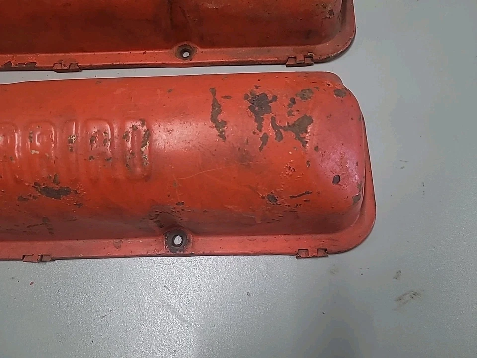 OEM 1961-1964 Ford Thunderbird FE valve covers Original - Image 3 of 4