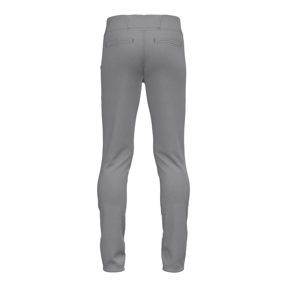 Youth Adversary 2 Baseball Solid Pant Tapered L - Gray - Image 4 of 4