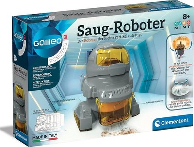 Clementoni Galileo Robotics Saug-Roboter   Robotik Experimentierset für Kinder