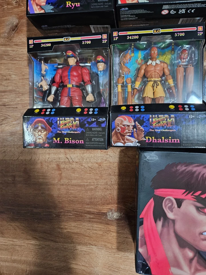 Jada Street Fighter Lote 12 Todos Sellados - 6 Figuras Exclusivas - Por favor revise la foto Foto 4 de 4