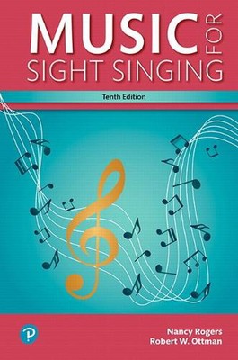 Music for Sight Singing von Nancy Rogers (Englisch) Spiralbuch