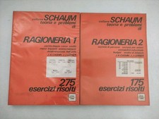 Ragioneria 1 E 2 275 + 175 Esercizi Risolti Collana Schaum Etas Libri-D18