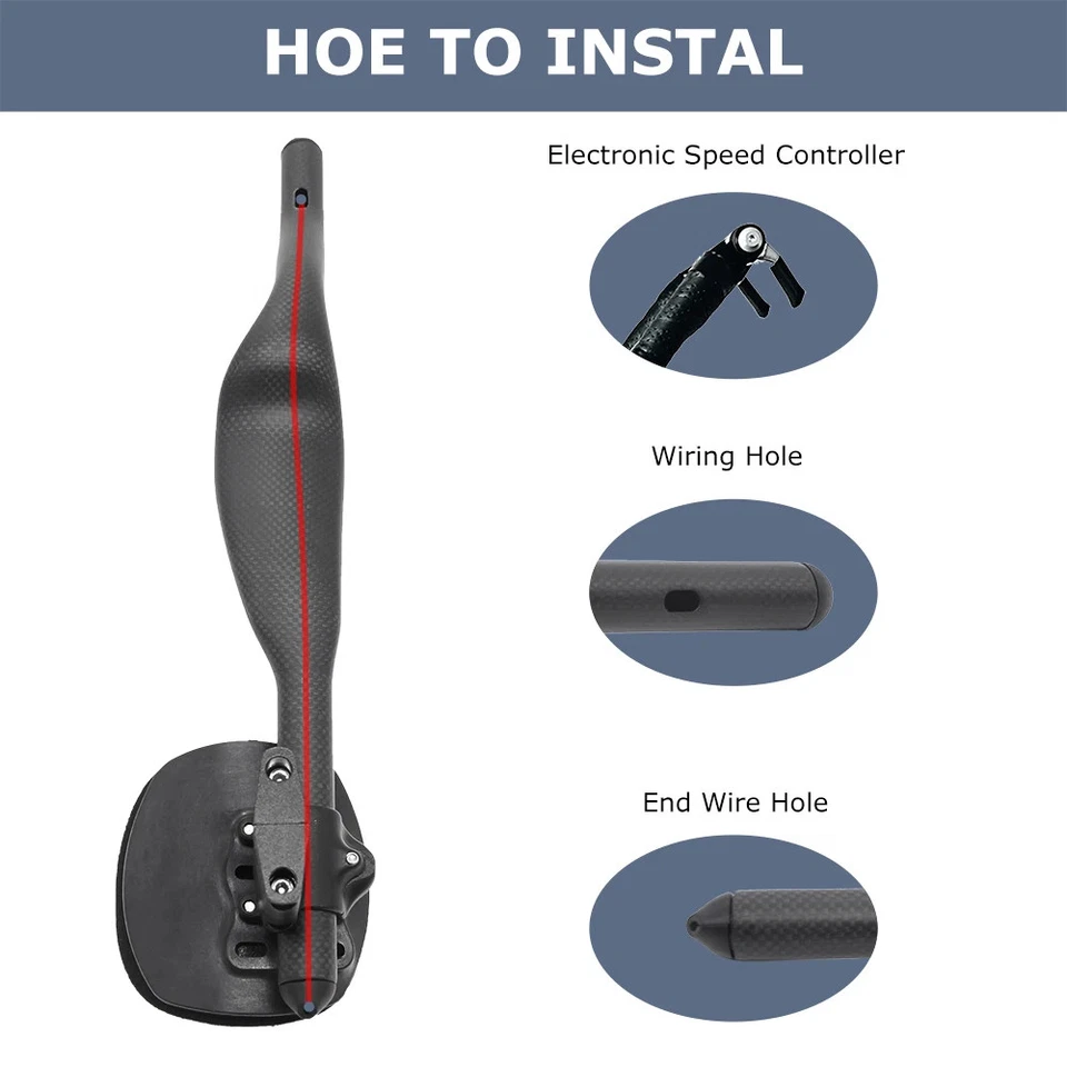 Bicicleta de Carretera Triatlón Contrarreloj Aero Manillar Carbono Mate/Brillante Resto Barra TT Foto 3 de 4