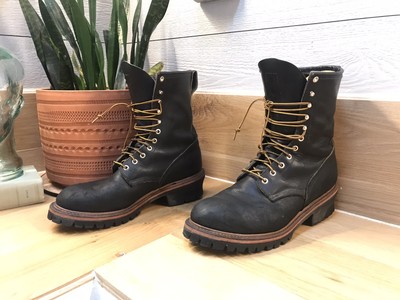 red wing 218 logger boots for sale