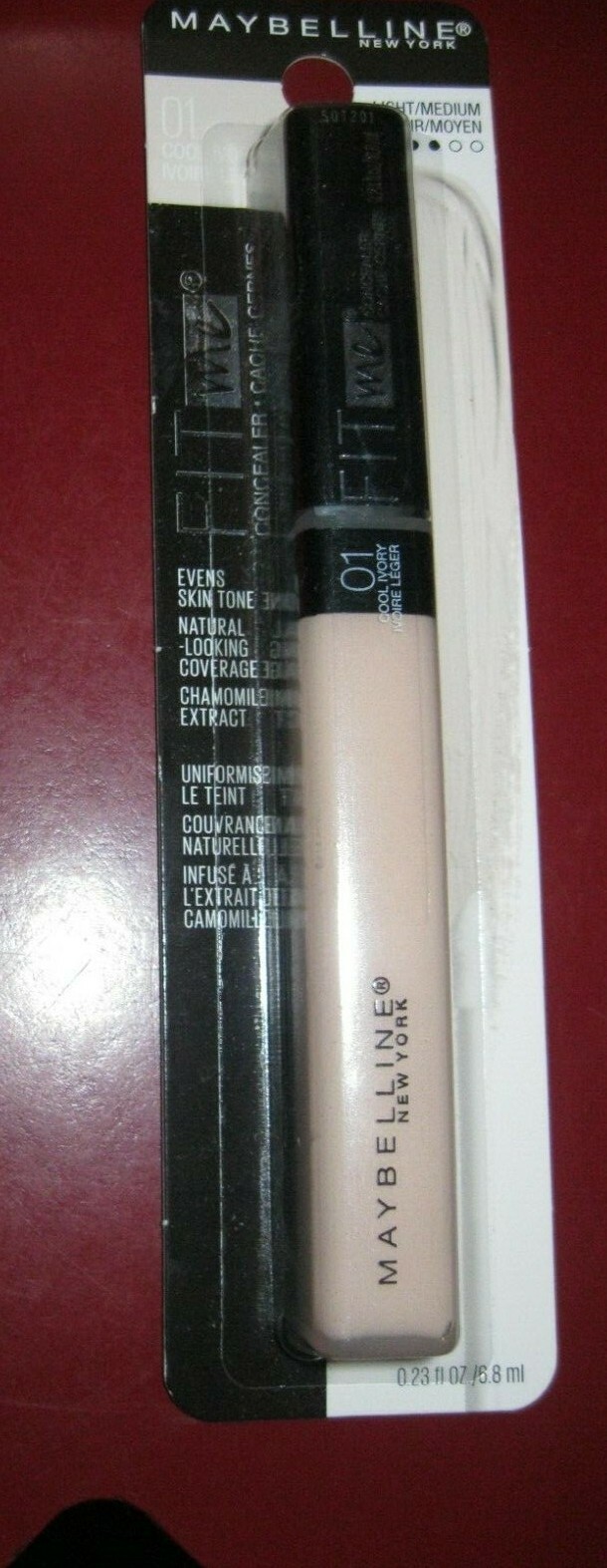 maybelline fit me concealer cool ivory