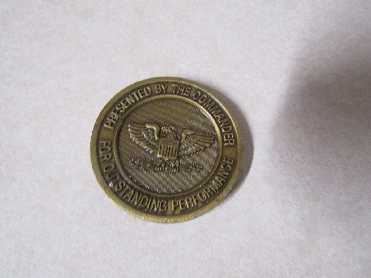 CHALLENGE COIN JROTC CADET COMMAND 4TH GOLD STRIKE REGION