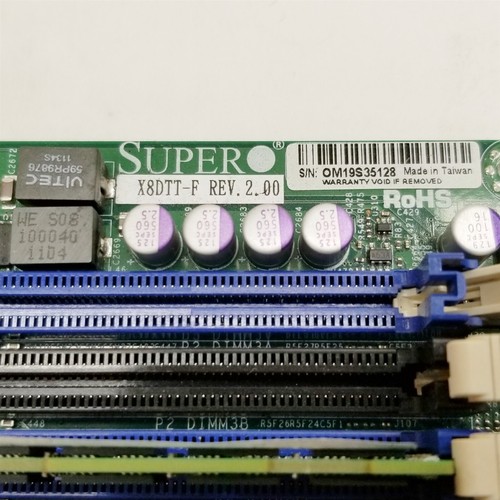Supermicro X8DTT-F Rev 2.0 Server System Board Node 2*Xeon E5620 2.4GHz 24GB RAM - Picture 5 of 8