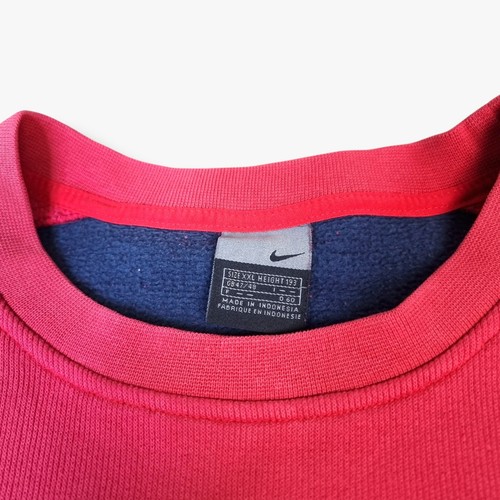 VINTAGE Nike Arsenal FC Sweatshirt XXL 2XL Herren rot Pullover Gunners 03/04 00s - Bild 10 von 13