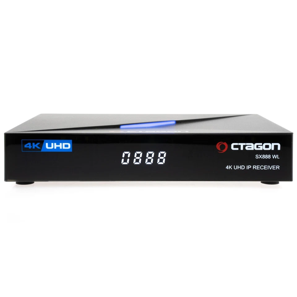► OCTAGON SX888 WL V2 4K UHD IP 5G Wi-Fi E2 Linux OS Smart TV IP 4K Receiver - Bild 2 von 4