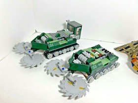 LEGO Indiana Jones: two jungle cutters from 7626 + Cobra only from 7325.