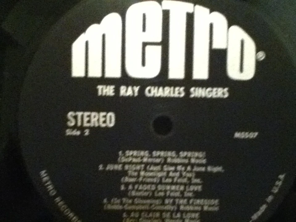 RAY CHARLES SINGERS          LP      RAY  CHARLES SINGERS - Image 3 of 4