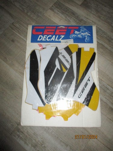 kit déco CEET + housse de selle CEET neufs pour SUZUKI 250 RM 1996 1997 1998 - Photo 2/7