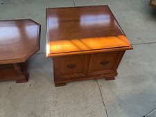 Ethan Allen vintage coffee table and end tables