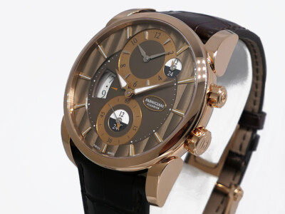 Parmigiani Tonda Hemispheres PFC231 18k Rose Gold Gebrauchte Nicht Getragen LN