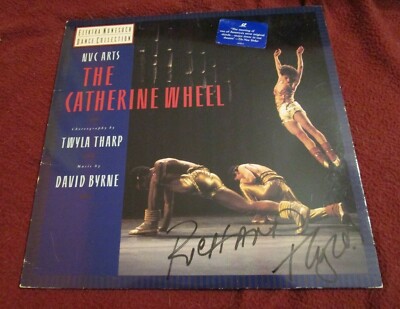 The Catherine Wheel RARE LASERDISC David Byrne, SIGNED BY TWYLA THARP