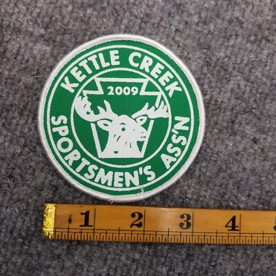 Kettle Creek Sportsmens Association 2009 Patch Deer Elk Buck Hunting