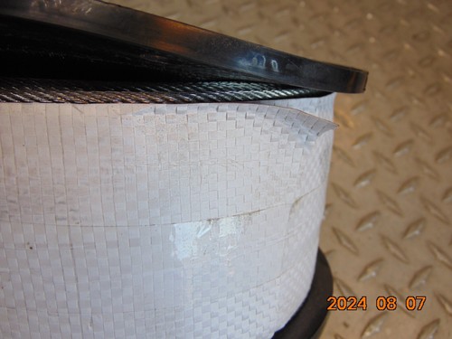 CAMPBELL 7000427 1/8" (3MM) CAVO ZINCATO BOBINA 500' - Foto 2 di 2