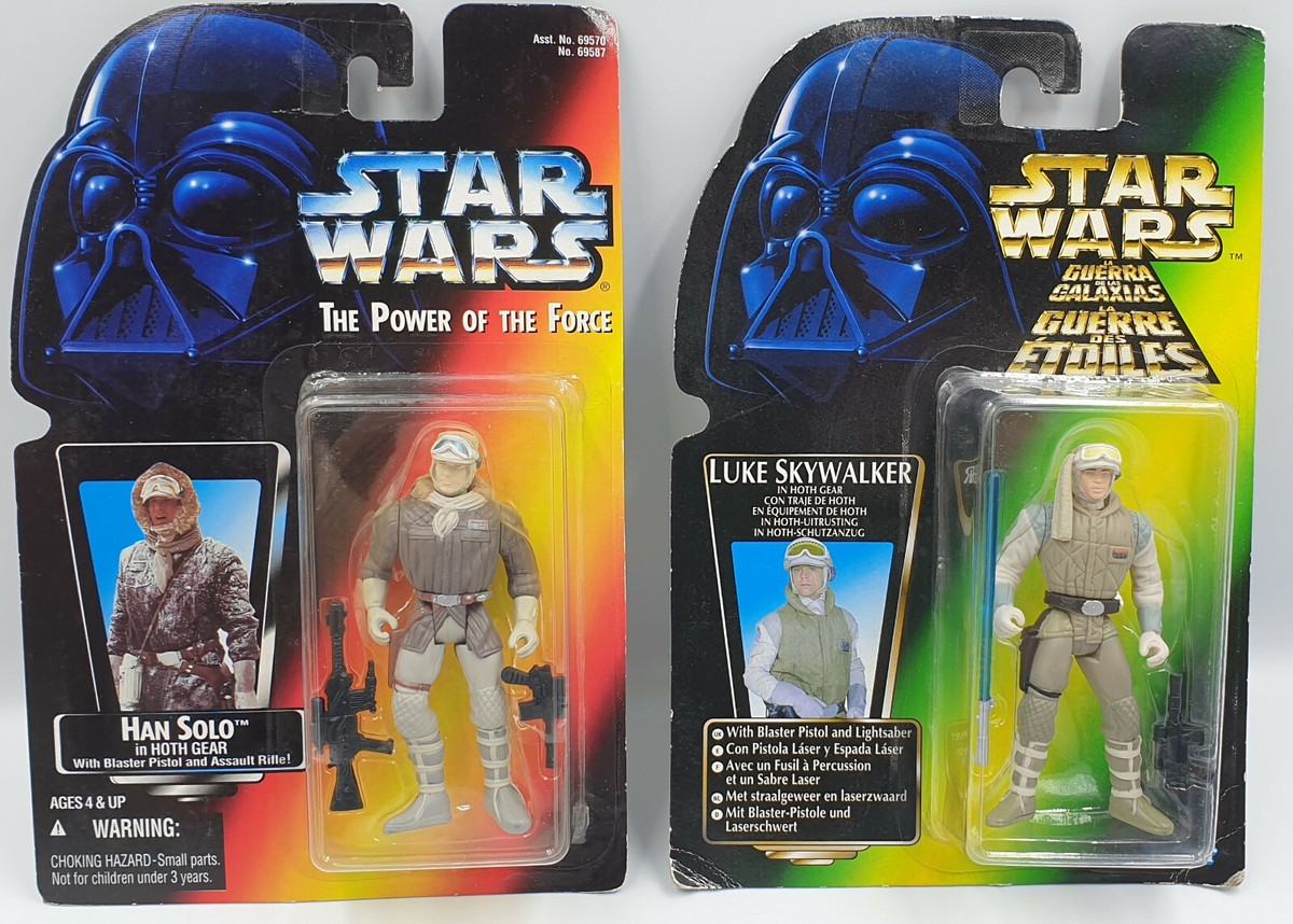 Star Wars The Empire Strikes Back – Hoth Action Figuren 6er Set – Kenner 3,75 Zoll – Neu & Versiegelt