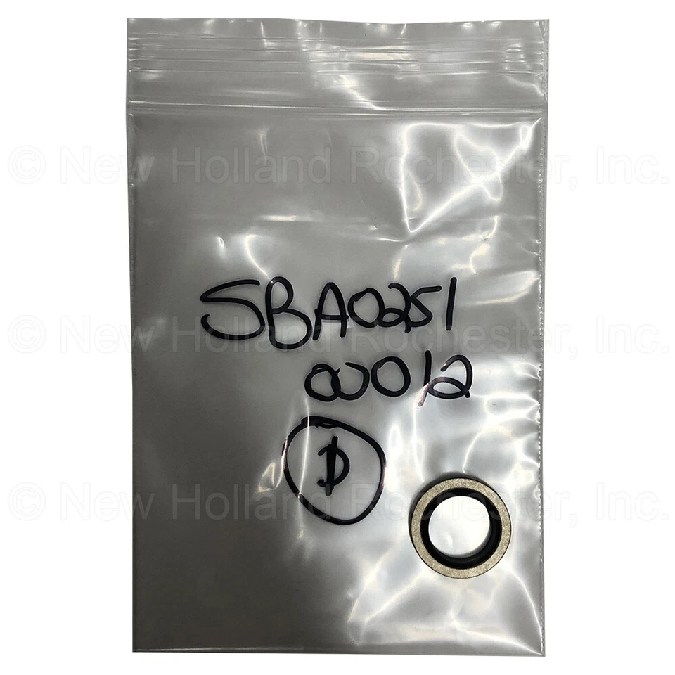 New Holland Washer Part # SBA025100012