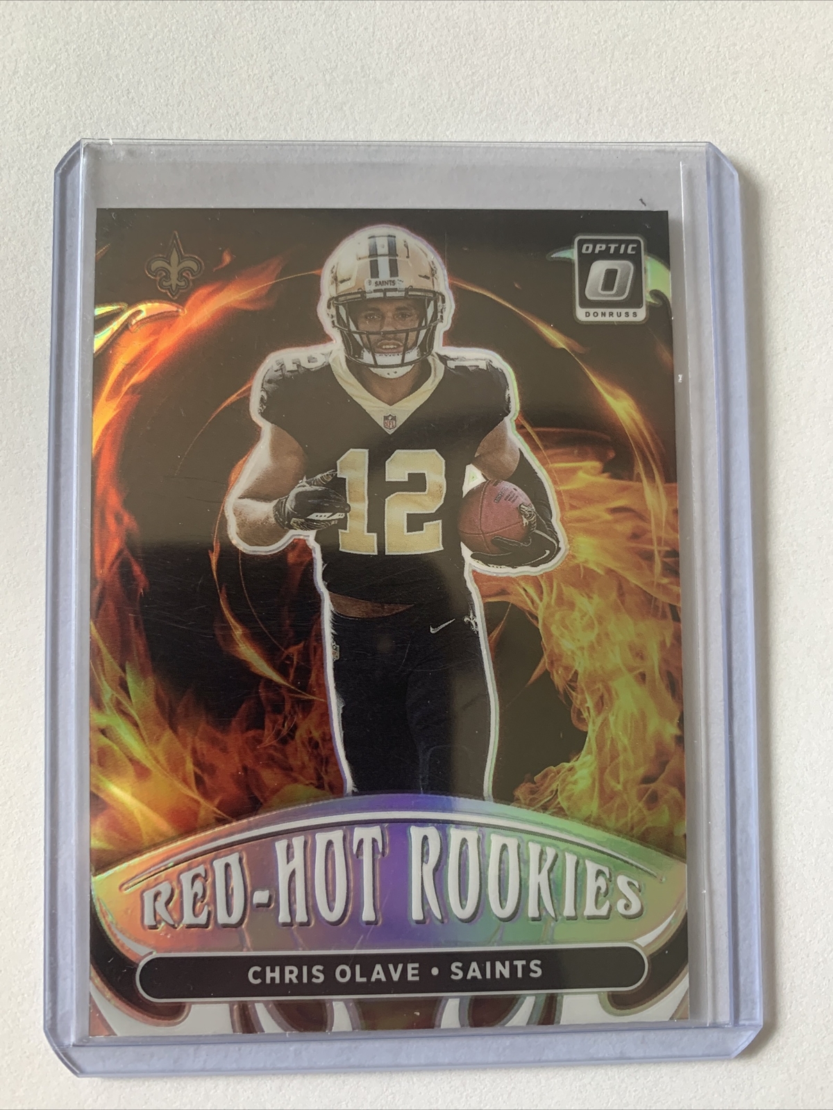 2022 Donruss Optic Chris Olave Red-Hot Rookies