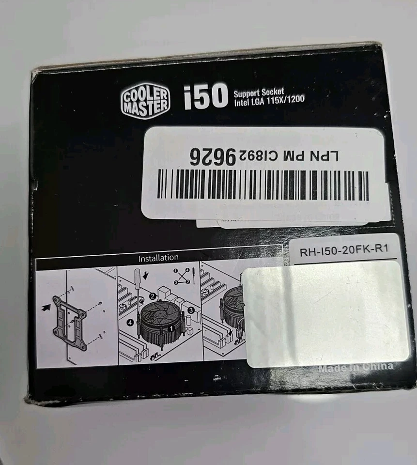 i50 CPU Cooler - 92mm Low Noise Cooling Fan & Heatsink(RH-I50-20FK-R1) - for... - Image 3 of 4