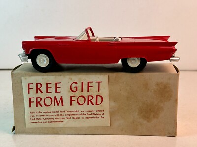 ミニカー Kiddie Car 1957y FORD THUNDERBIRD #55 1957 Vintage Ford Thunderbird Jr. Powercar Electric Kiddie