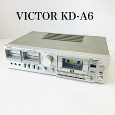 Victor KD-A6 Stereo Cassette Deck operation confirmed used JAPAN
