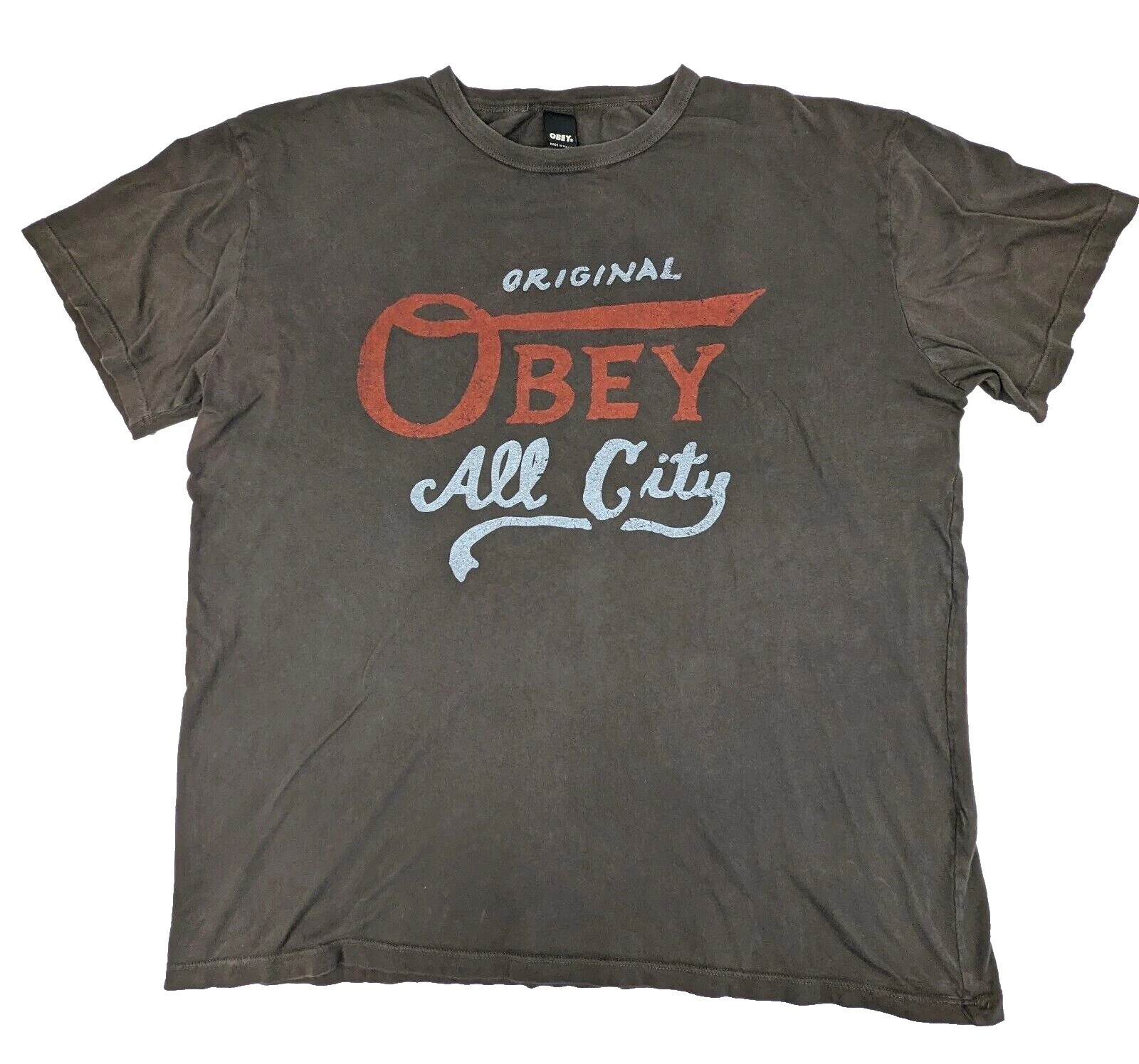 男式黑色 XL 码 OBEY 衬衫