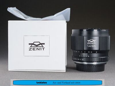 Zenitar MC 1C 85mm f1,4 für Canon EF im neuwertigen Zustand OVP