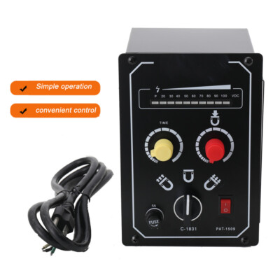 50A Electro Magnetic Chuck Controller 0-100V DC Output Adjustable w/ LED-Display