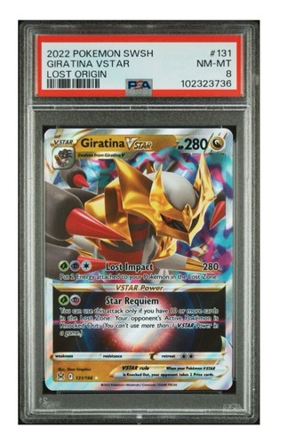 Giratina VSTAR graded PSA 8 for sale on eBay
