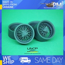 Uscp 24p176 124 15 Inch Italian Wire Wheels For 250 Gto Resin Kit
