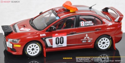 IXO 1/43 Mitsubishi Lancer Evolution X 2007 Rally Japan Safety