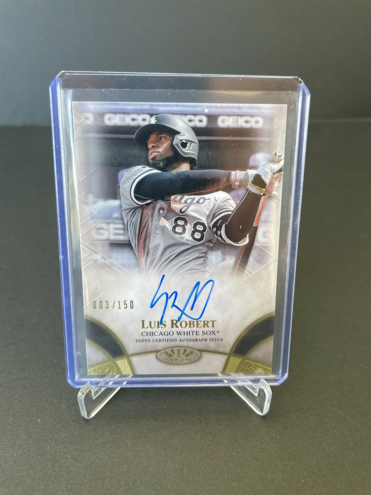 2021 Topps certified break out autograph Luis Robert 3/150 # BOA-LR
