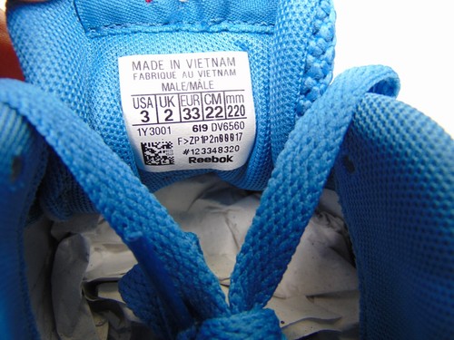 REEBOK Royal CL Jogger 2 PX Shoes Unisex Kids Sneakers Size 3.0 K, Blue NEW 2374 - Picture 13 of 13