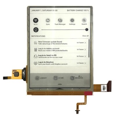 6 inch ED060XH8 e-paper display for Kobo nia e-book reader display replacement
