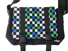 SMIGGLE Black CHECKERED MESSENGER BAG for BOY...