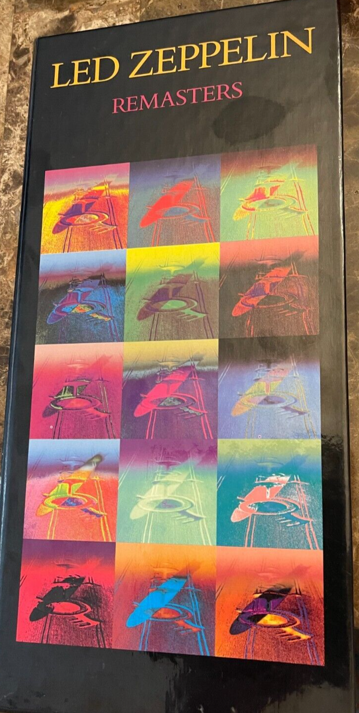 Led Zeppelin Remasters [Box] by Led Zeppelin (1992) 3 Discs, Interviews ...