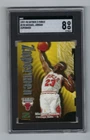 1997 Skybox Z-Force basketball card #190 Michael Jordan Chicago Bulls SGC 8
