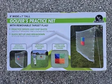 Club Champ Golf Outdoor Target Practice Net - Large 9’ Wide x 7' Tall Net