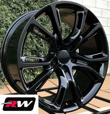 For Jeep Grand Cherokee Srt Aftermarket Wheels 22 Inch Gloss Black 22x9 Rims For Jeep Grand Cherokee Srt Aftermarket Wheels 22 Inch Gloss Black 22x9 Rims