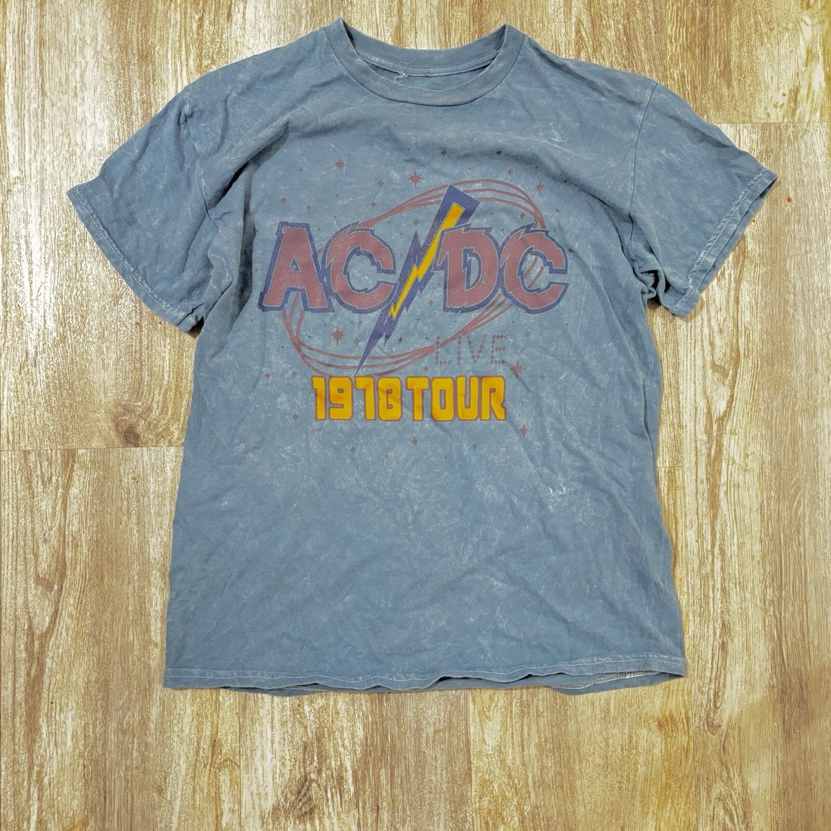 AC/DC 1978 Tour T- shirt vintage M | eBay