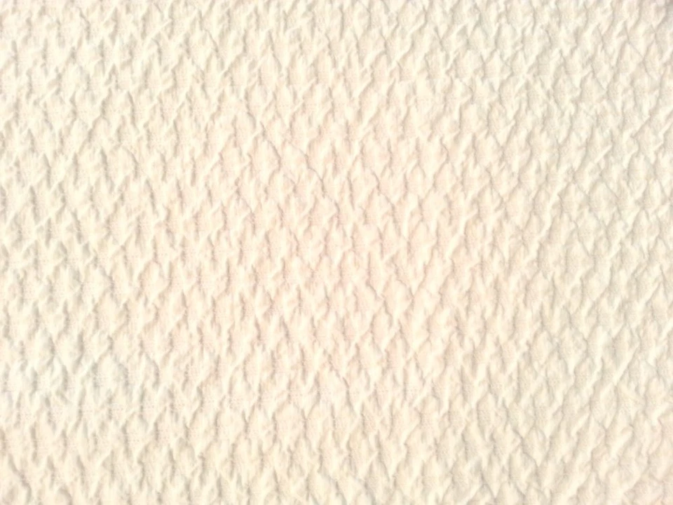 Matouk Jasper Textured Stonewashed Ivory Cotton Full / Queen Coverlet Blanket