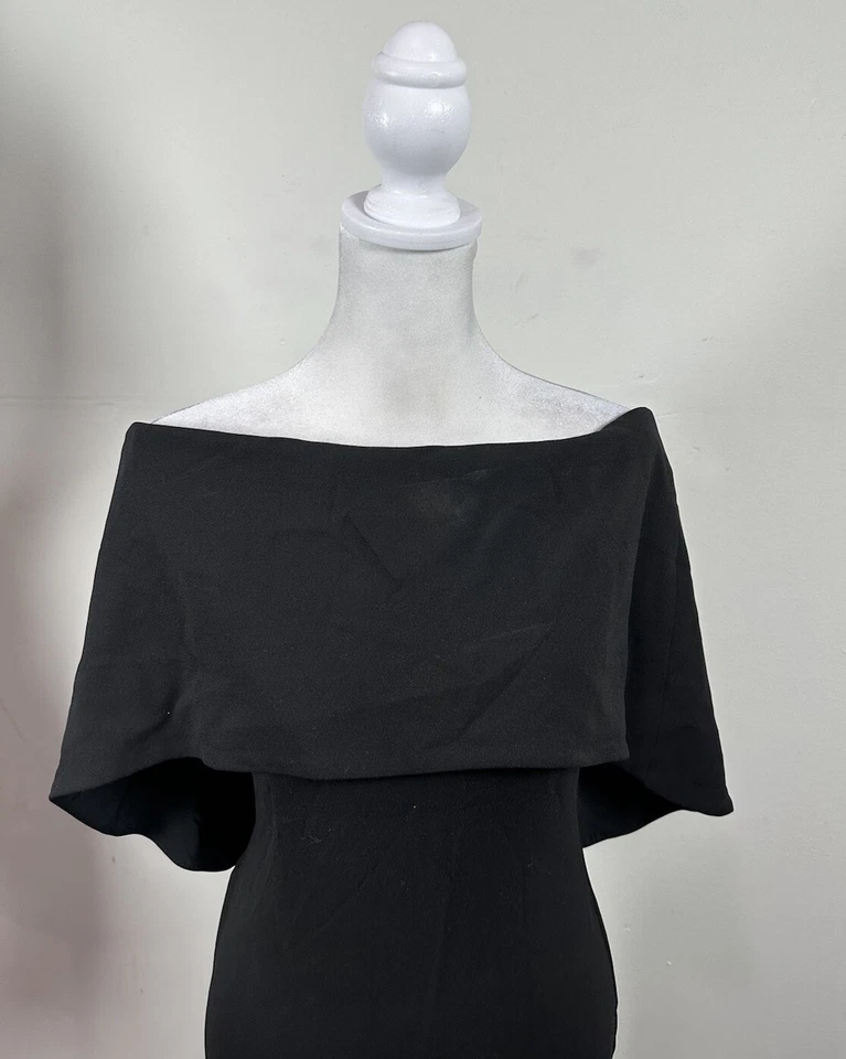 Nicole Miller Women’s Black Color Off The Shoulder Dress Size 4  - Image 4 of 4