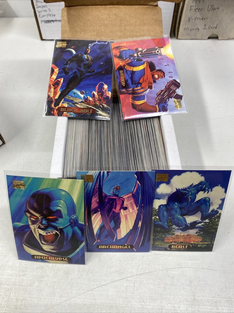 1994 Marvel Masterpieces Trading Cards COMPLETE SET, #1-140